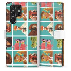 Sideflip Fodral med flap vit