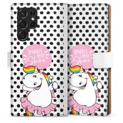 Sideflip mit Lasche weiß