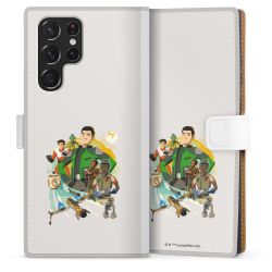 Sideflip mit Lasche weiß