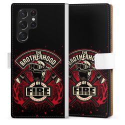 Sideflip Fodral med flap vit