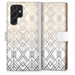 Sideflip Fodral med flap vit