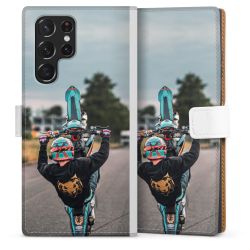 Sideflip mit Lasche weiß