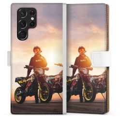 Sideflip mit Lasche weiß