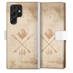 Sideflip Fodral med flap vit