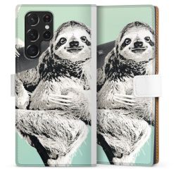 Sideflip Fodral med flap vit