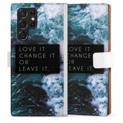 Sideflip Fodral med flap vit