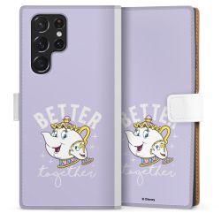 Sideflip Fodral med flap vit