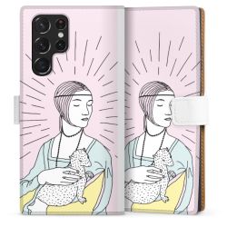 Sideflip Fodral med flap vit