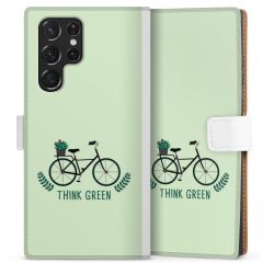 Sideflip Fodral med flap vit