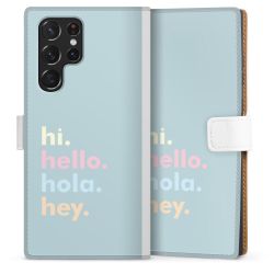 Sideflip Fodral med flap vit