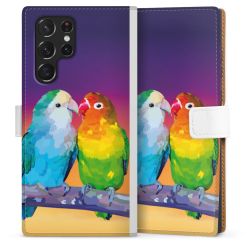 Sideflip Fodral med flap vit