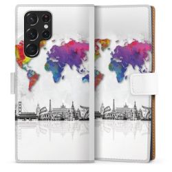 Sideflip Fodral med flap vit