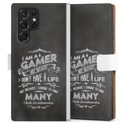 Sideflip Fodral med flap vit