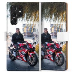 Sideflip mit Lasche weiß