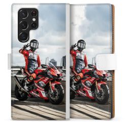 Sideflip mit Lasche weiß