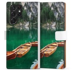 Sideflip Fodral med flap vit