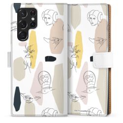 Sideflip Fodral med flap vit