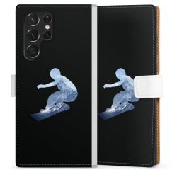 Sideflip Fodral med flap vit