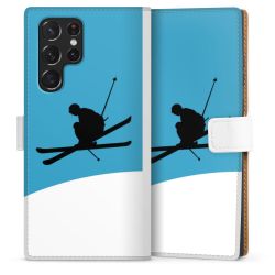 Sideflip Fodral med flap vit