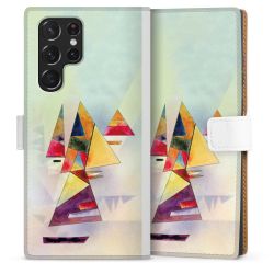 Sideflip Fodral med flap vit