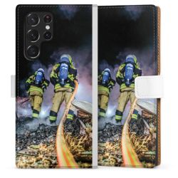 Sideflip Fodral med flap vit