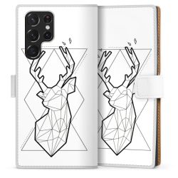 Sideflip Fodral med flap vit