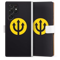 Sideflip Fodral med flap vit