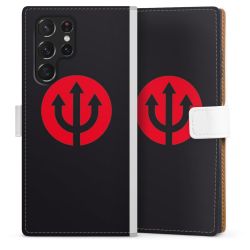 Sideflip Fodral med flap vit