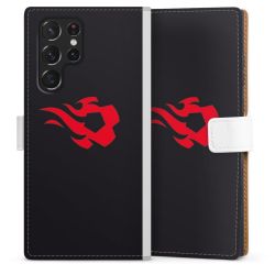 Sideflip Fodral med flap vit