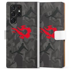 Sideflip Fodral med flap vit