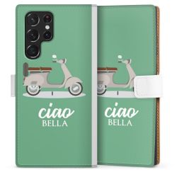 Sideflip Fodral med flap vit