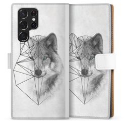 Sideflip Fodral med flap vit