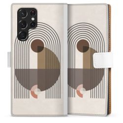 Sideflip Fodral med flap vit