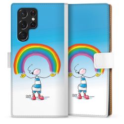 Sideflip mit Lasche weiß