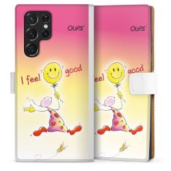 Sideflip mit Lasche weiß