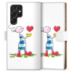 Sideflip mit Lasche weiß