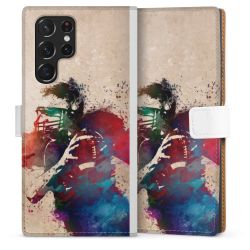 Sideflip Fodral med flap vit