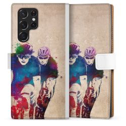 Sideflip Fodral med flap vit