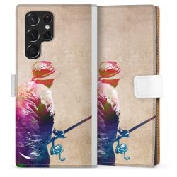 Sideflip Fodral med flap vit