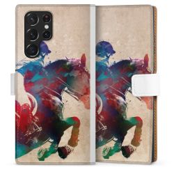 Sideflip Fodral med flap vit