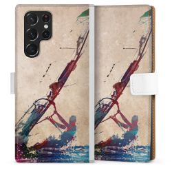 Sideflip Fodral med flap vit