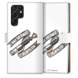 Sideflip Fodral med flap vit