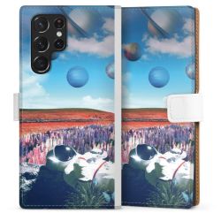 Sideflip Fodral med flap vit