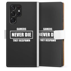 Sideflip Fodral med flap vit