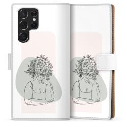 Sideflip Fodral med flap vit