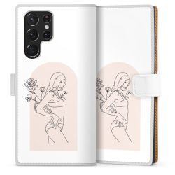 Sideflip Fodral med flap vit