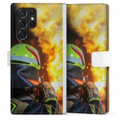 Sideflip Fodral med flap vit