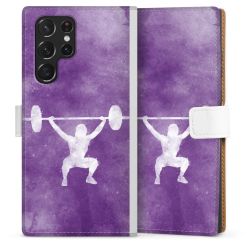 Sideflip Fodral med flap vit