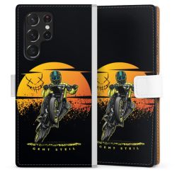 Sideflip mit Lasche weiß