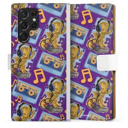 Sideflip Fodral med flap vit